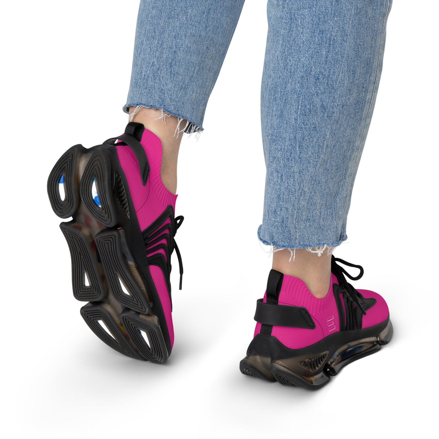Women's Bright Pink Sneakers