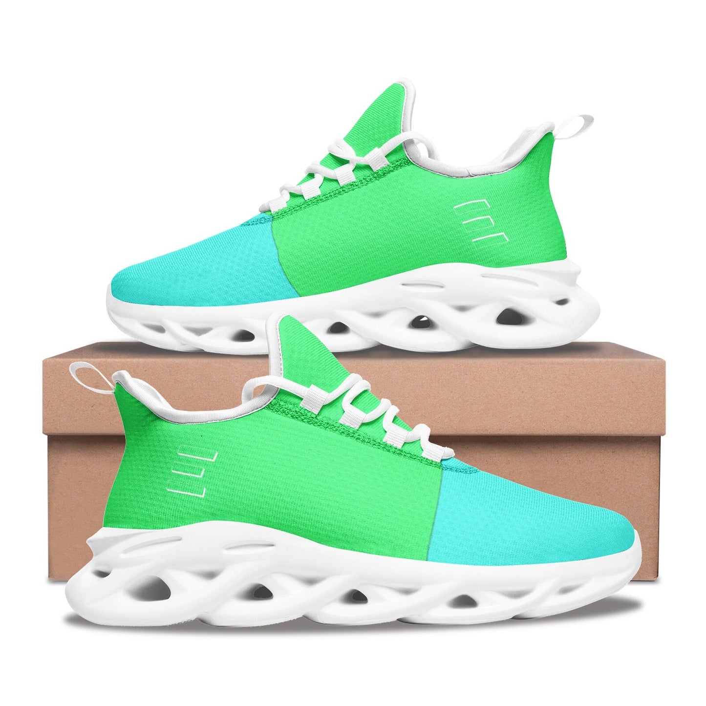Bright Green Sneakers Unisex Green Sneakers