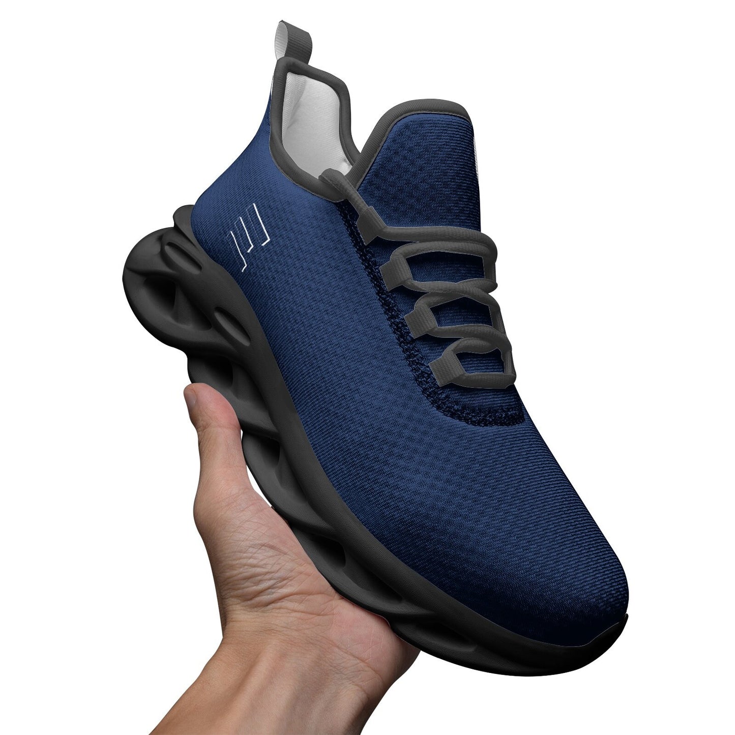 Navy Blue Sneakers Unisex Sizes Blue Sneakers
