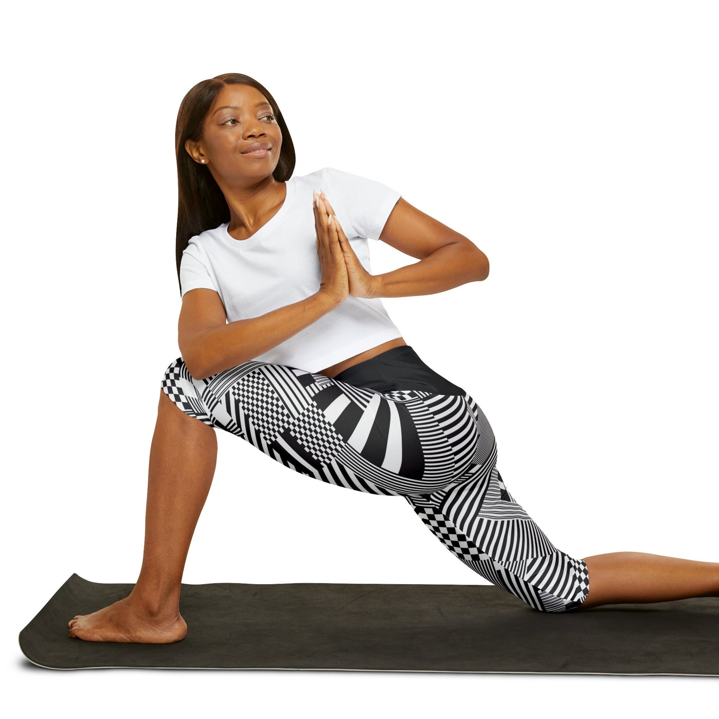 Black Capri Yoga Leggings