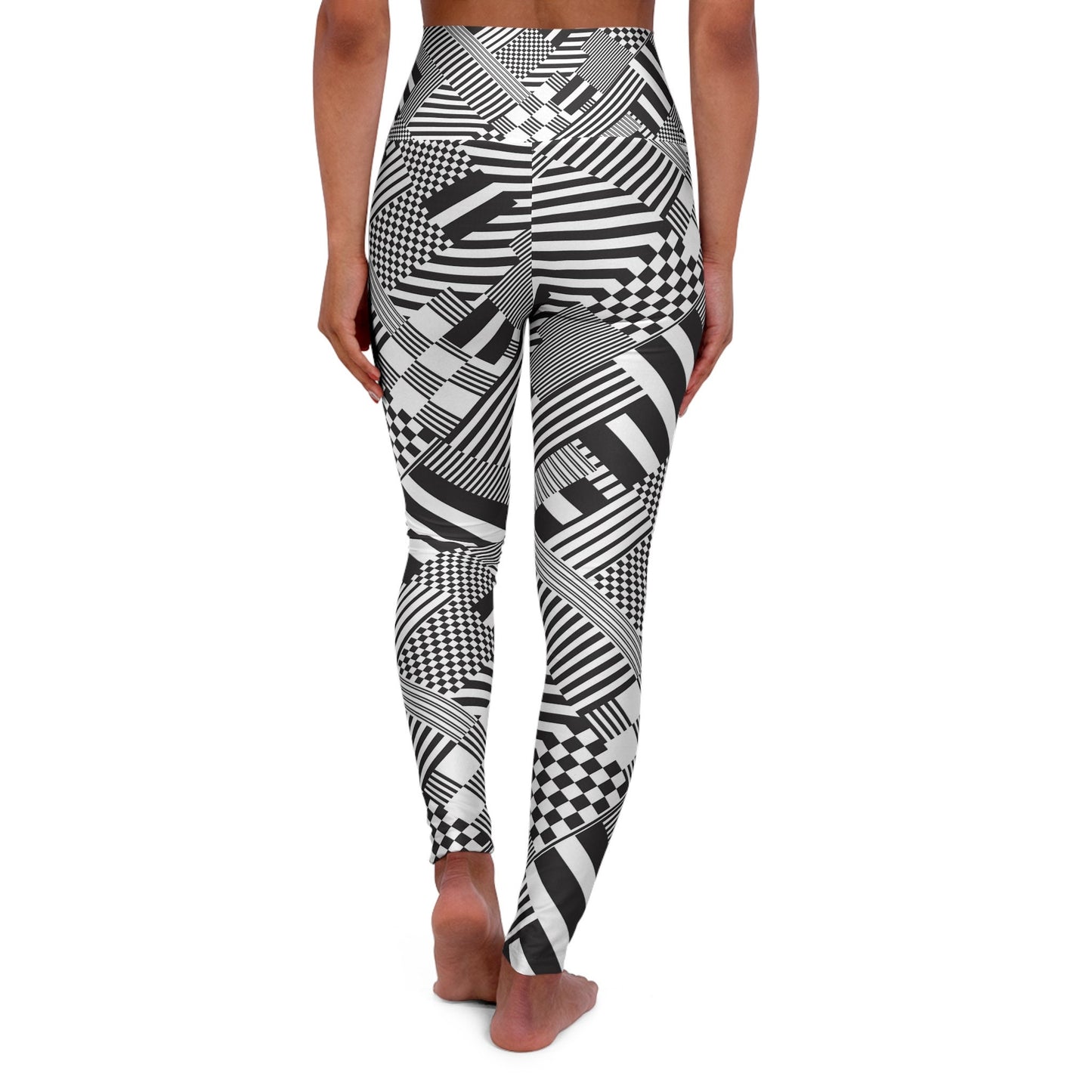 High Waisted Black Yoga Leggings