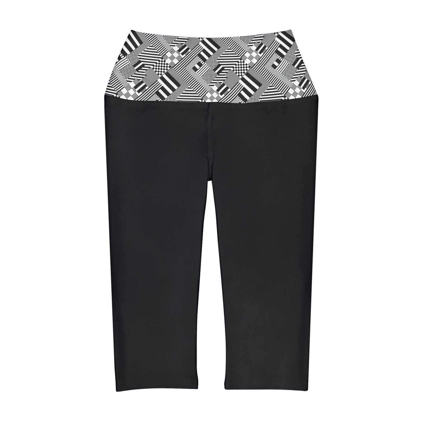 Black Capri Yoga Leggings