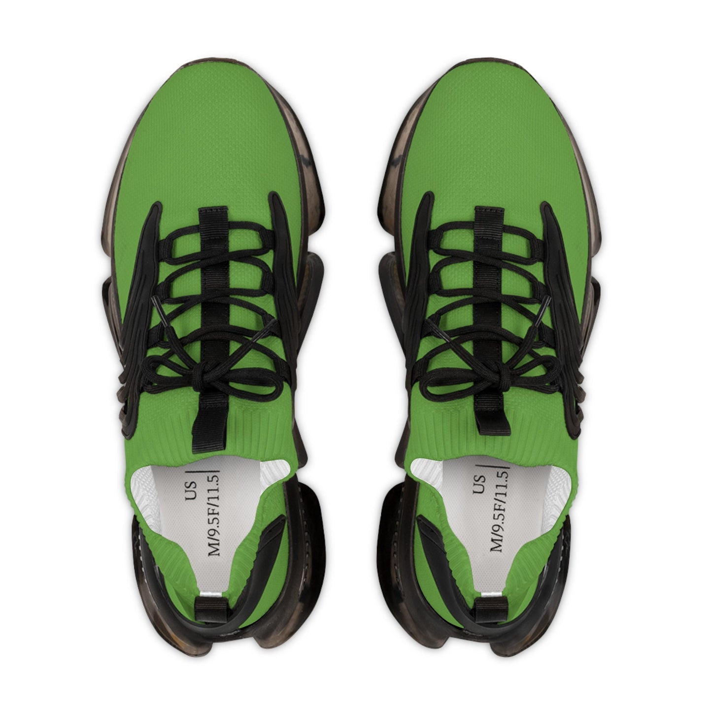 Men's Mesh Bright Green Sneakers