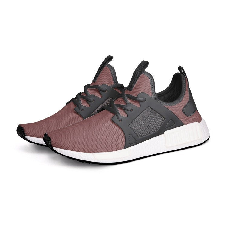 Unisex Lightweight Burgundy Sneakers