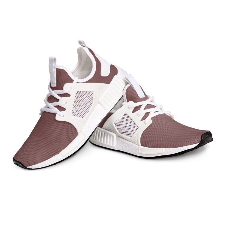 Unisex Lightweight Burgundy Sneakers