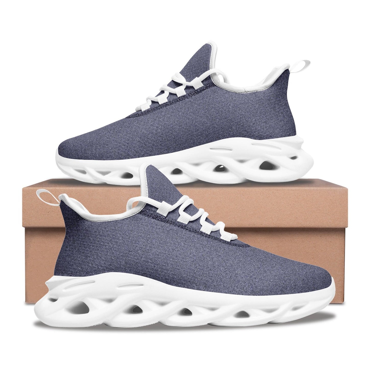 Blue Gray Sneakers