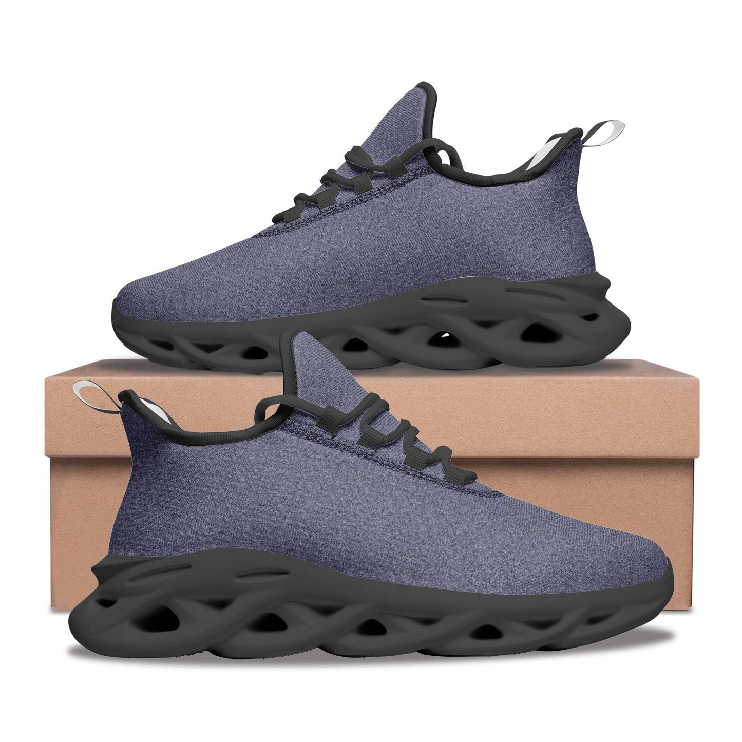 Blue Gray Sneakers