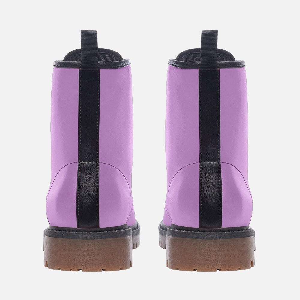 Casual Leather Lightweight Pink boots