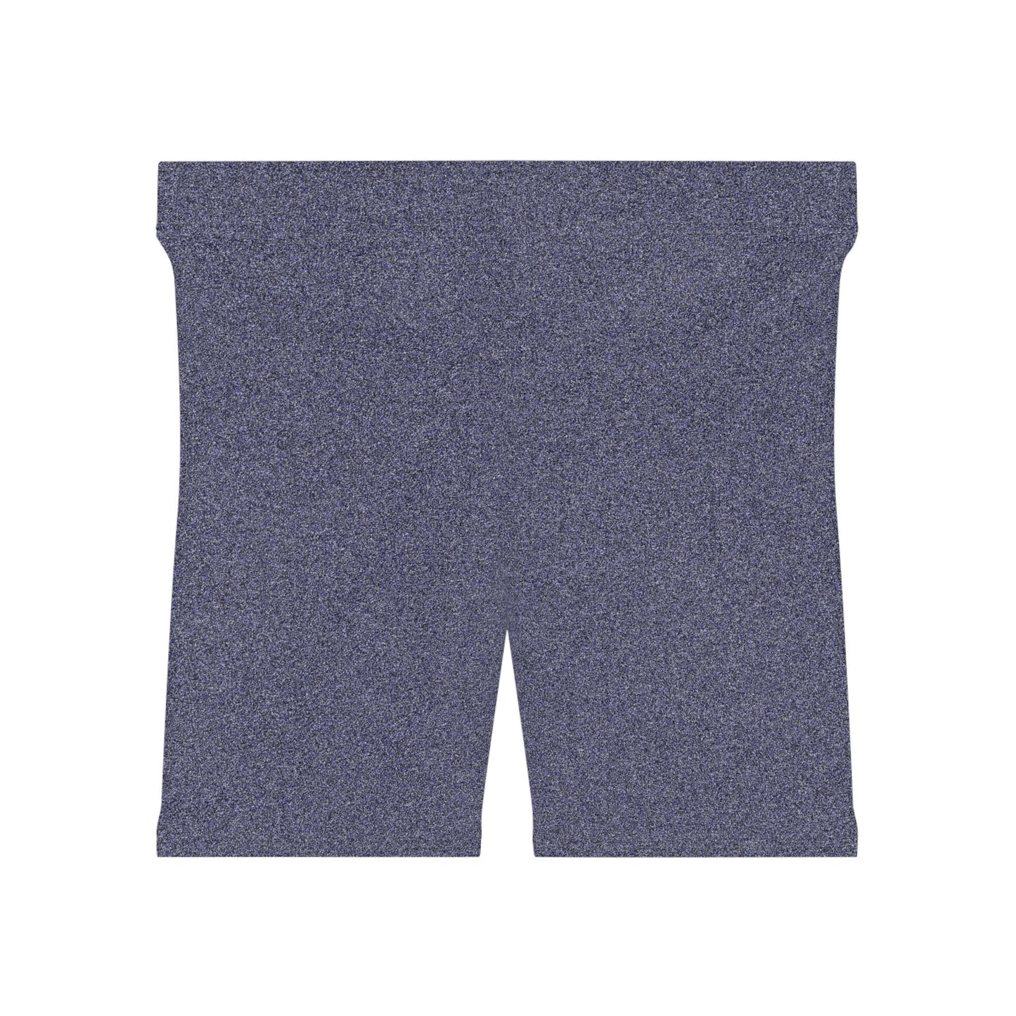 Blue Gray Biker Shorts