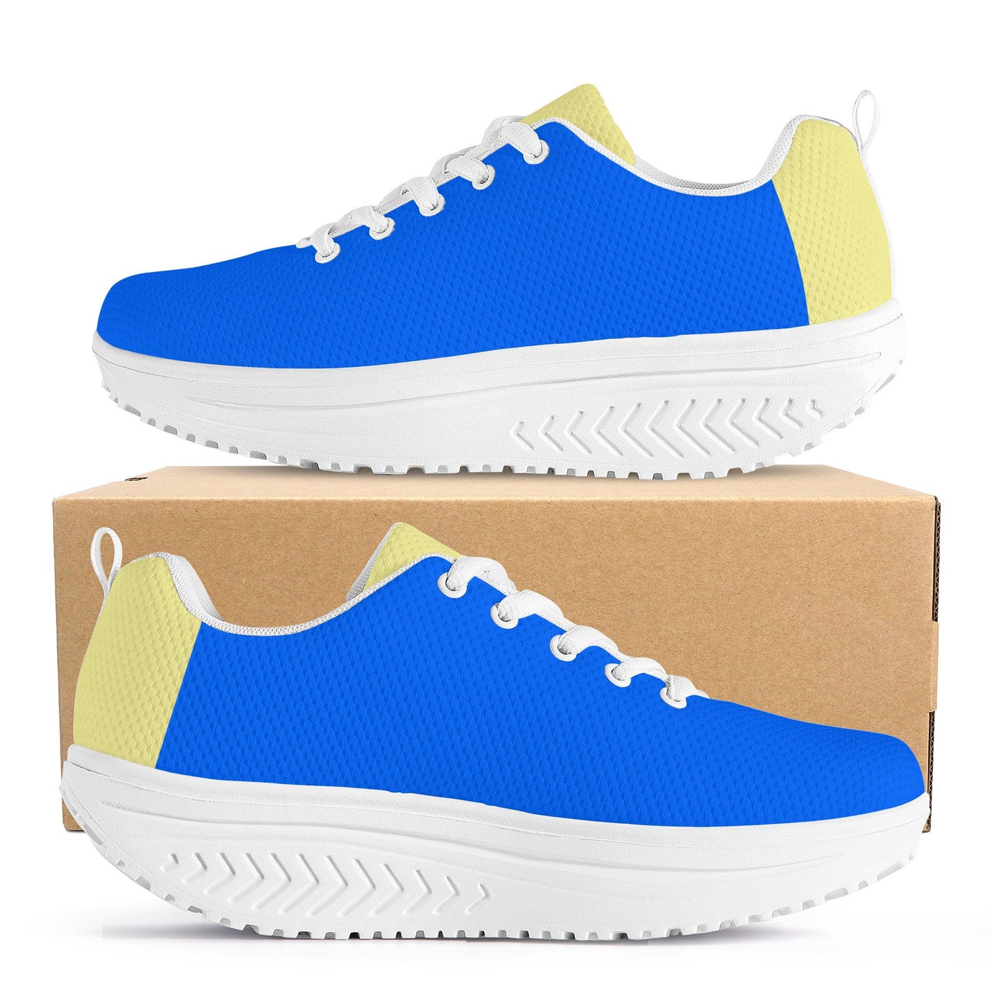 Women's Mesh Heightening Shaking Shoe