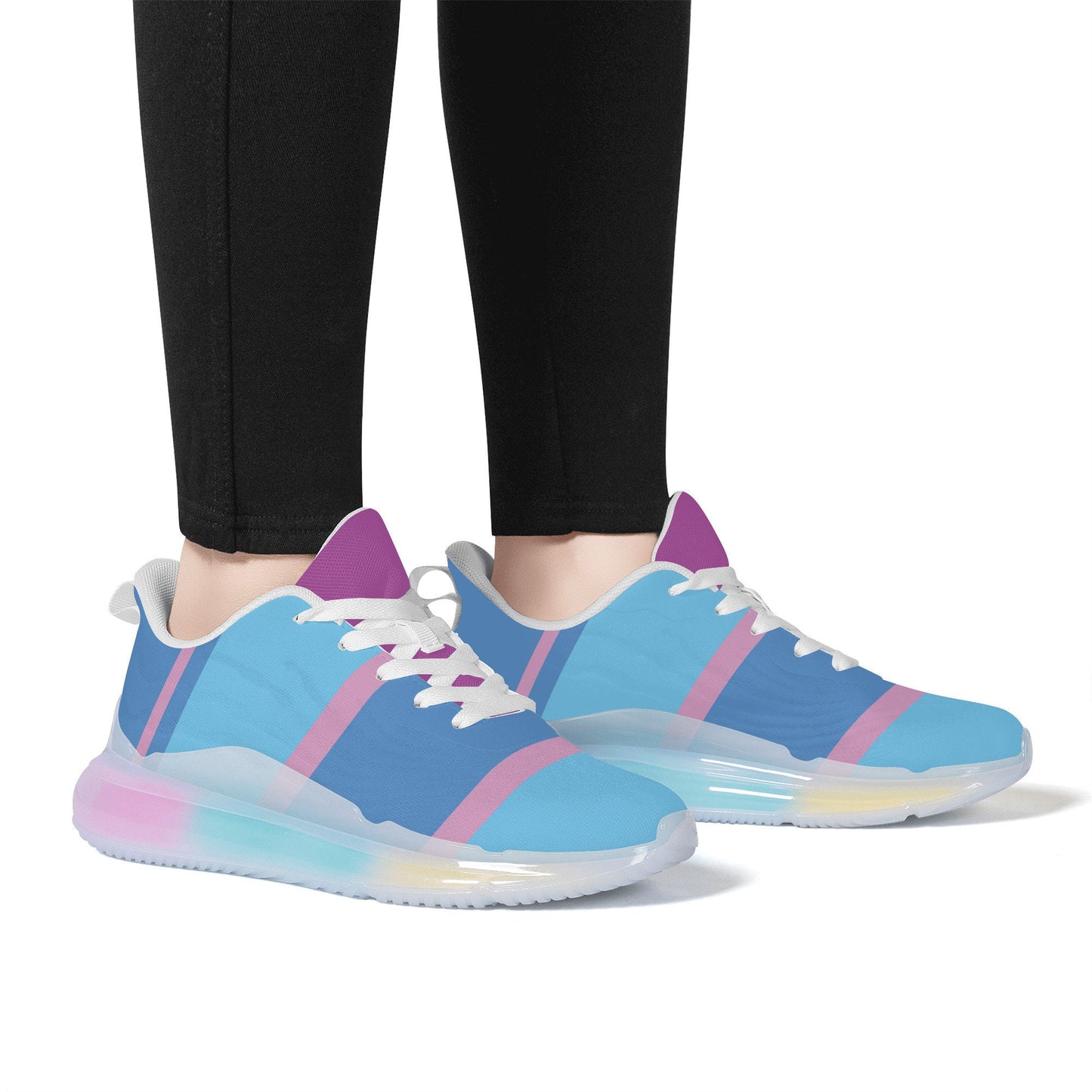 Women's Rainbow Atmospheric Cushion Running Shoes