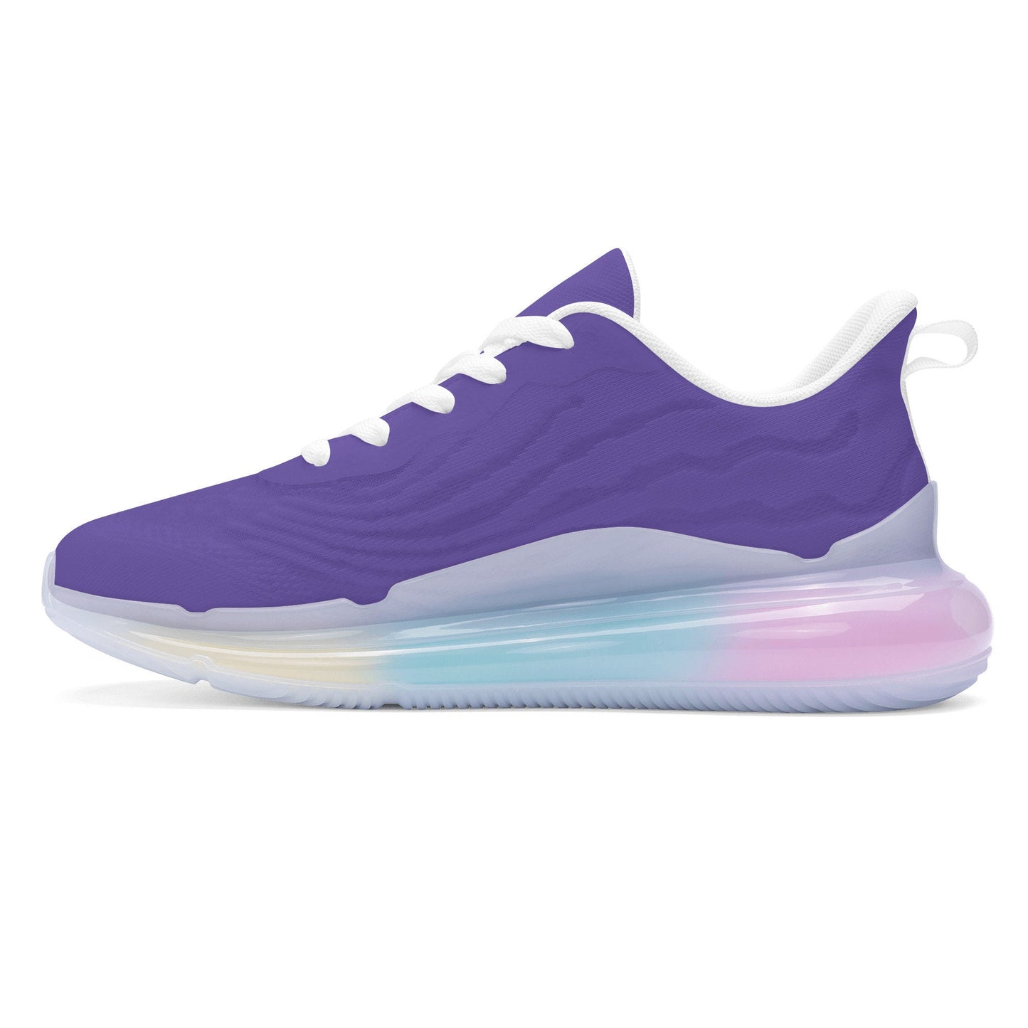 Ladies Purple Cushion Running Sneakers