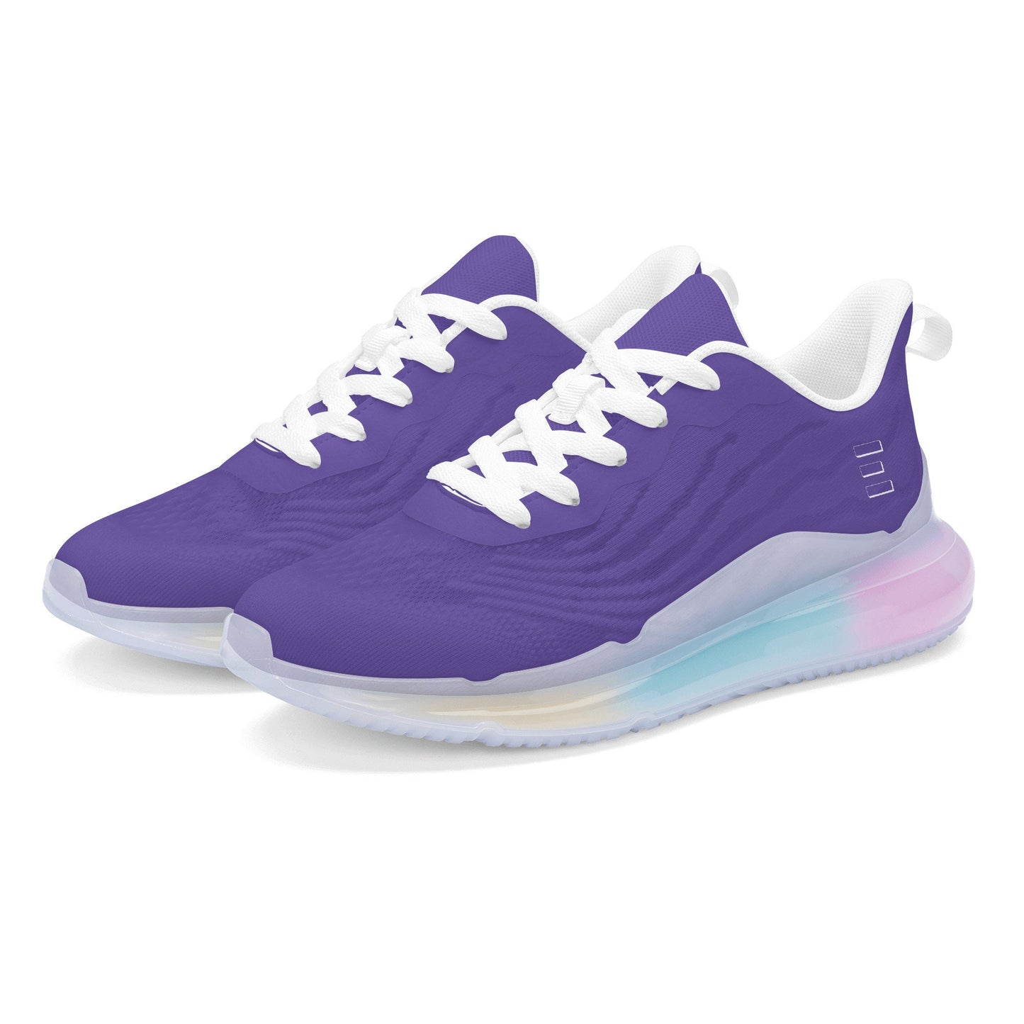 Ladies Purple Cushion Running Sneakers