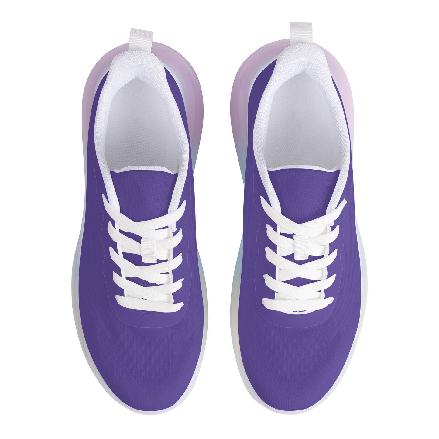 Ladies Purple Cushion Running Sneakers