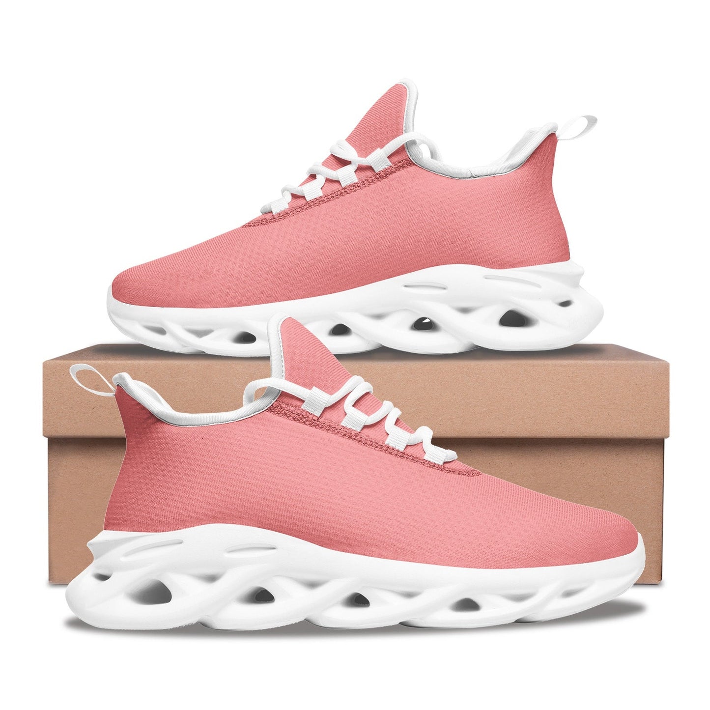 Peach Color Sneakers Unisex