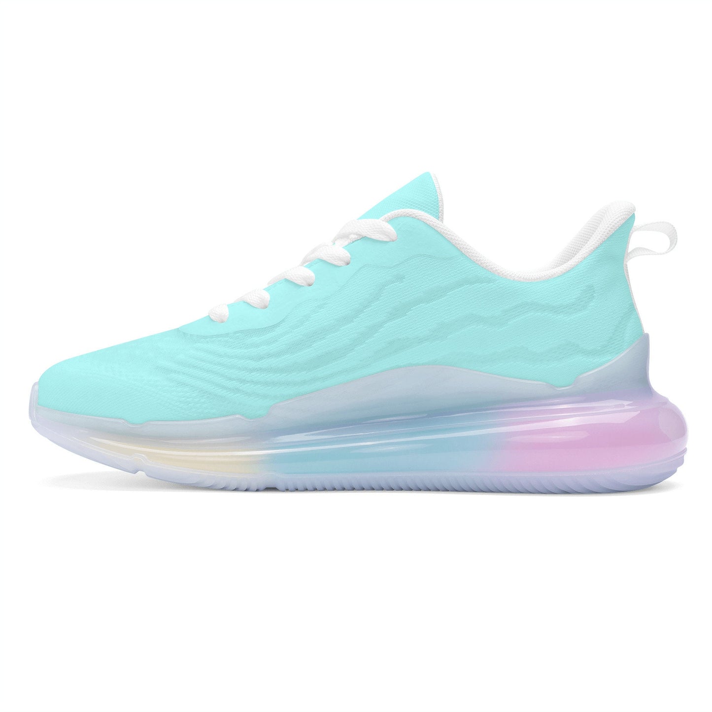 Women's Aqua Color Cushion Running Shoes