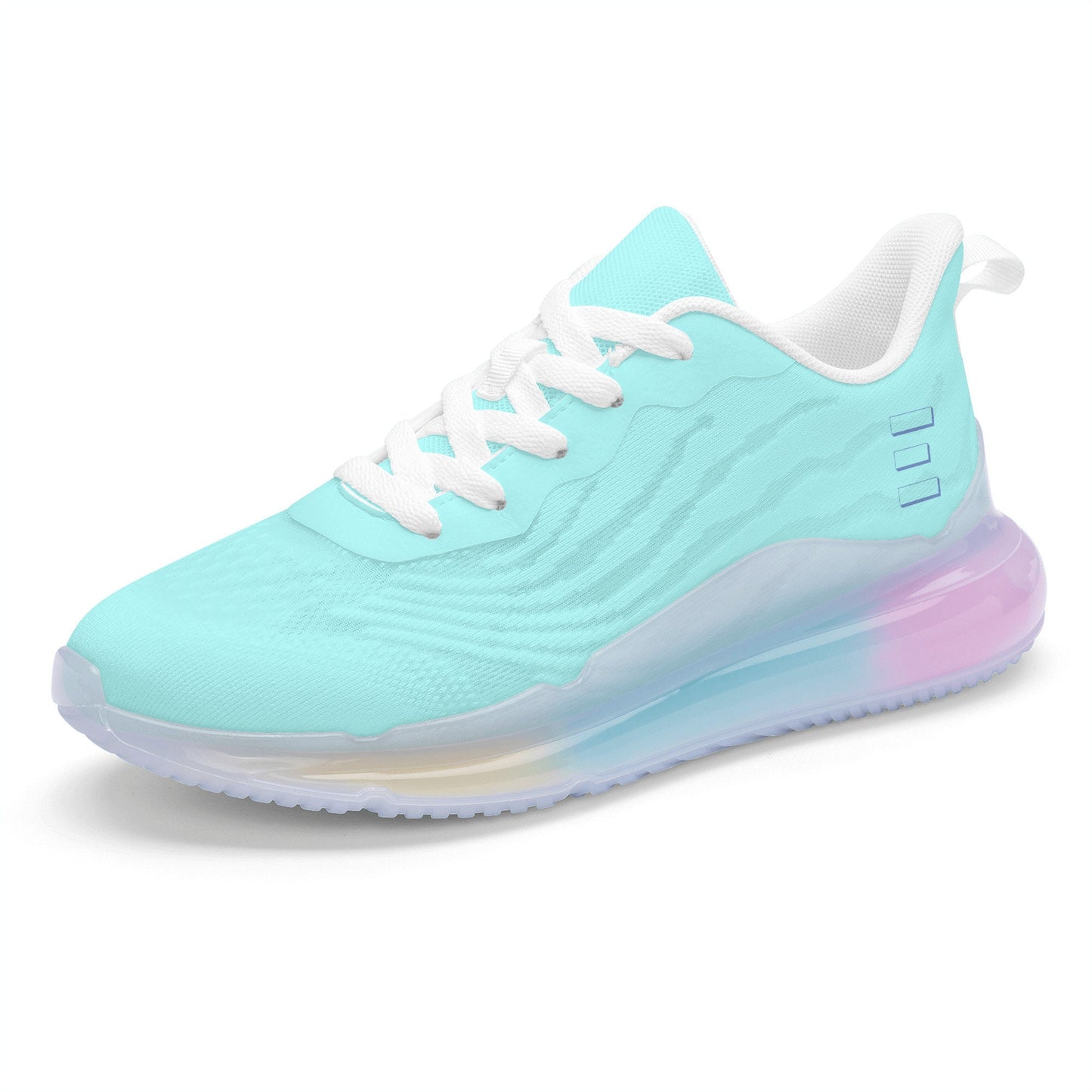 Women's Aqua Color Cushion Running Shoes