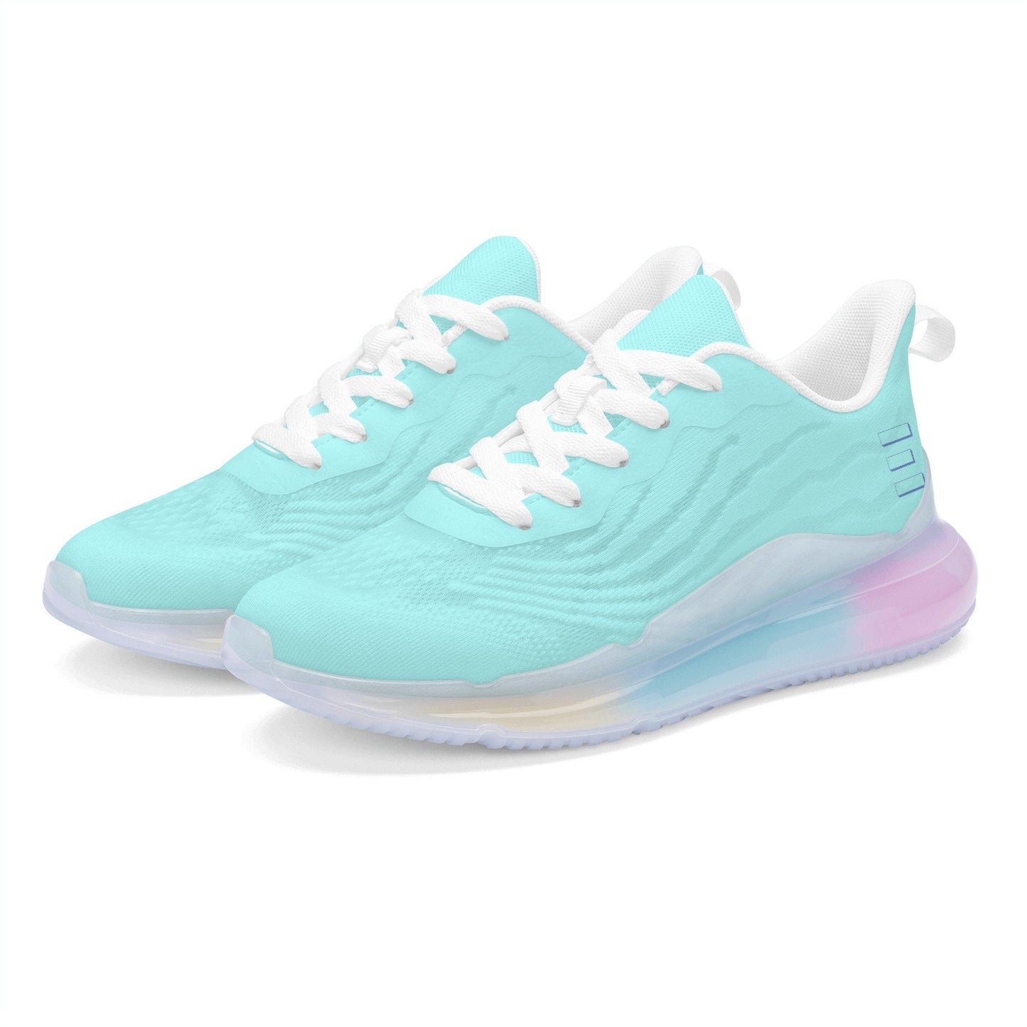 Women's Aqua Color Cushion Running Shoes