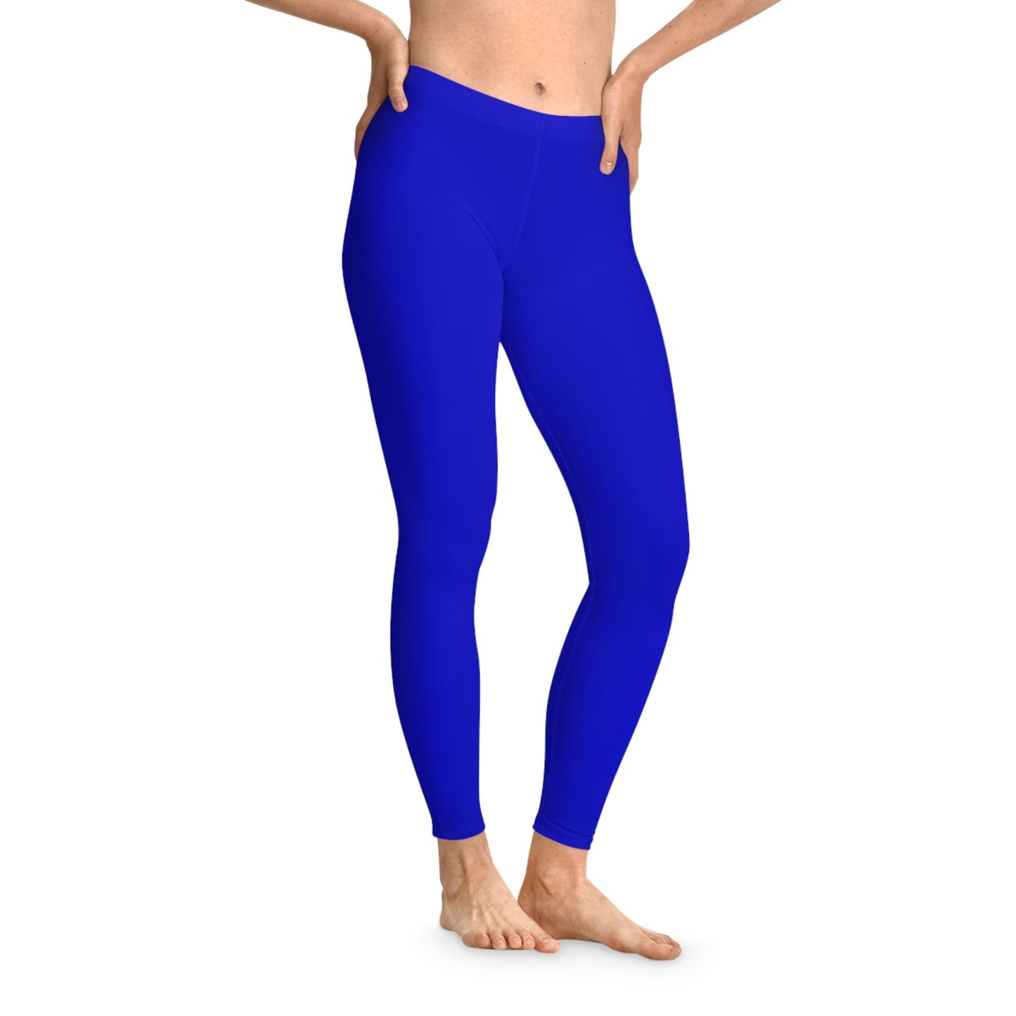 Blue Stretchy Leggings