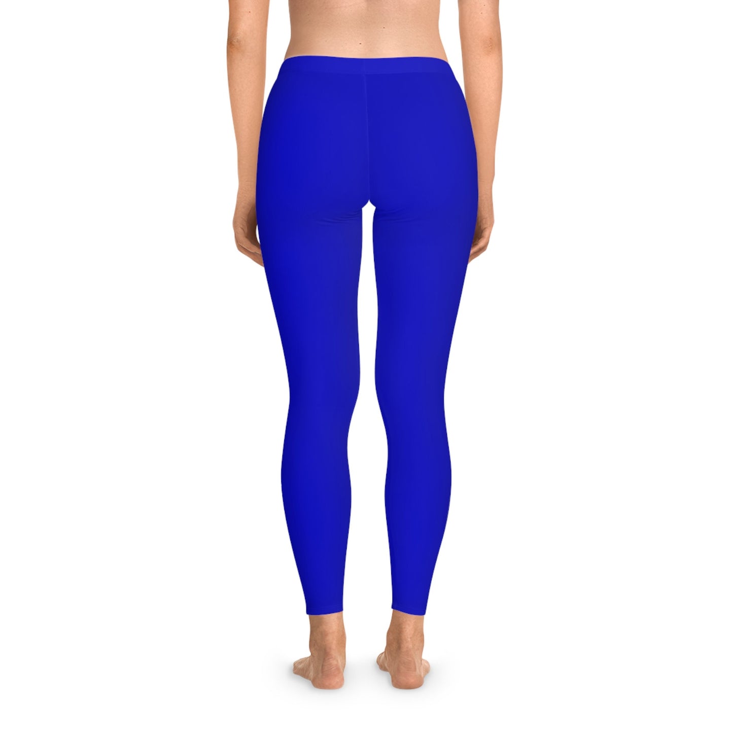 Blue Stretchy Leggings