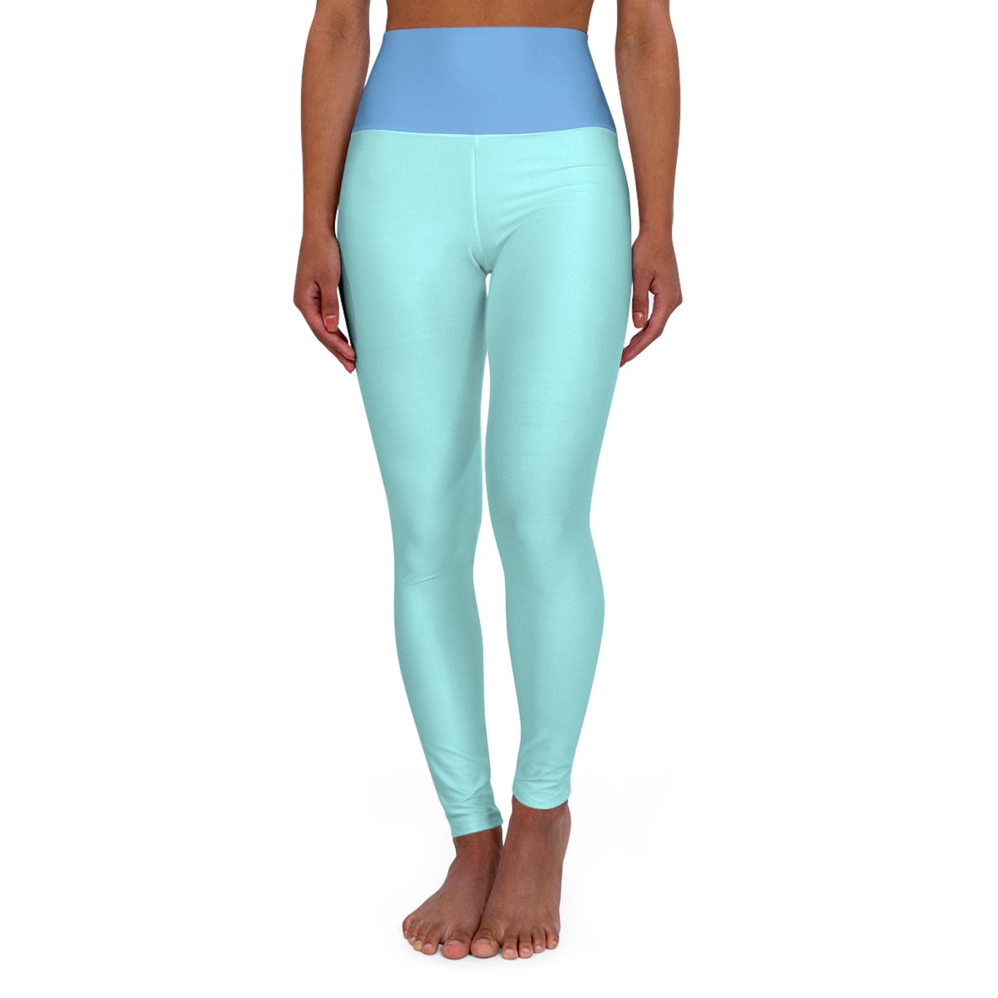 Skinny Fit Blue Leggings