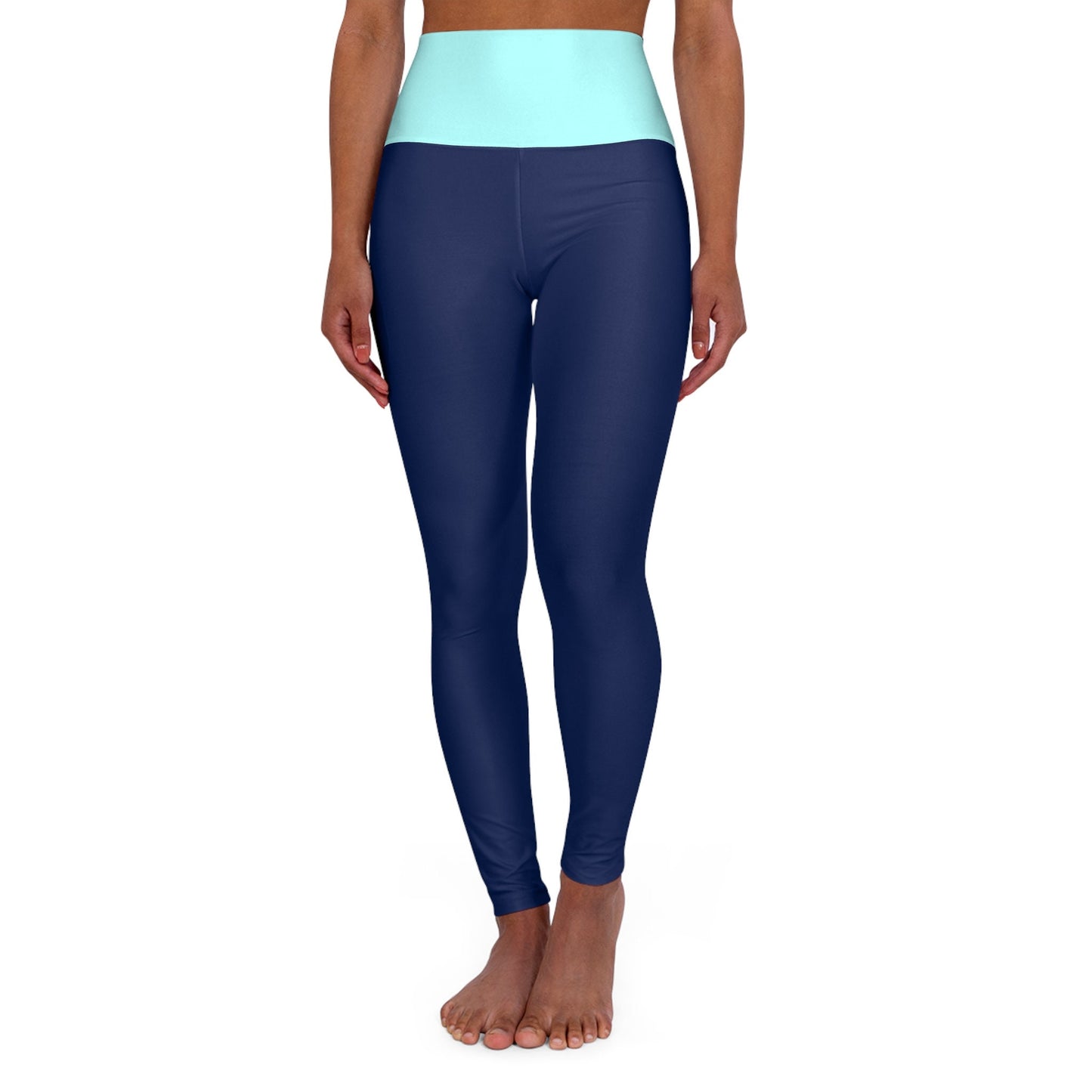 Skinny Fit Blue Leggings