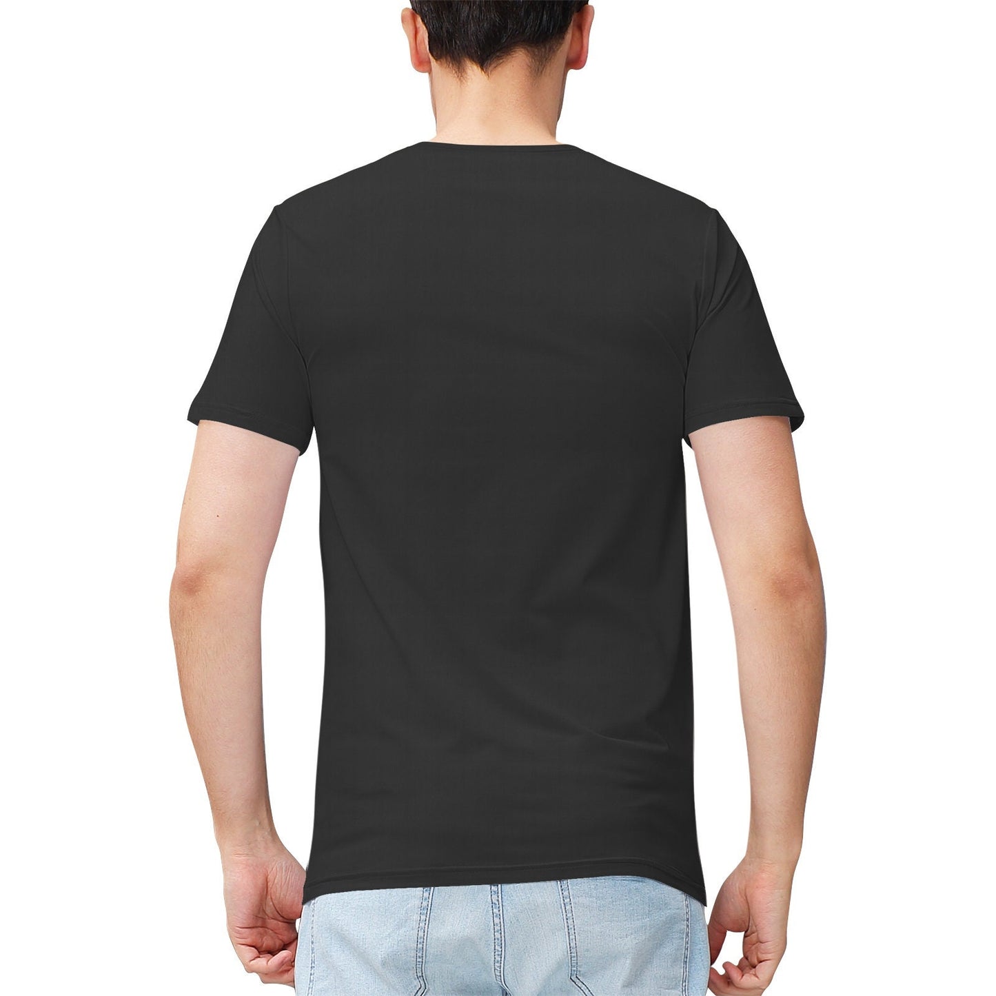 Men's Black Dog T-Shirt Poly & Spandex