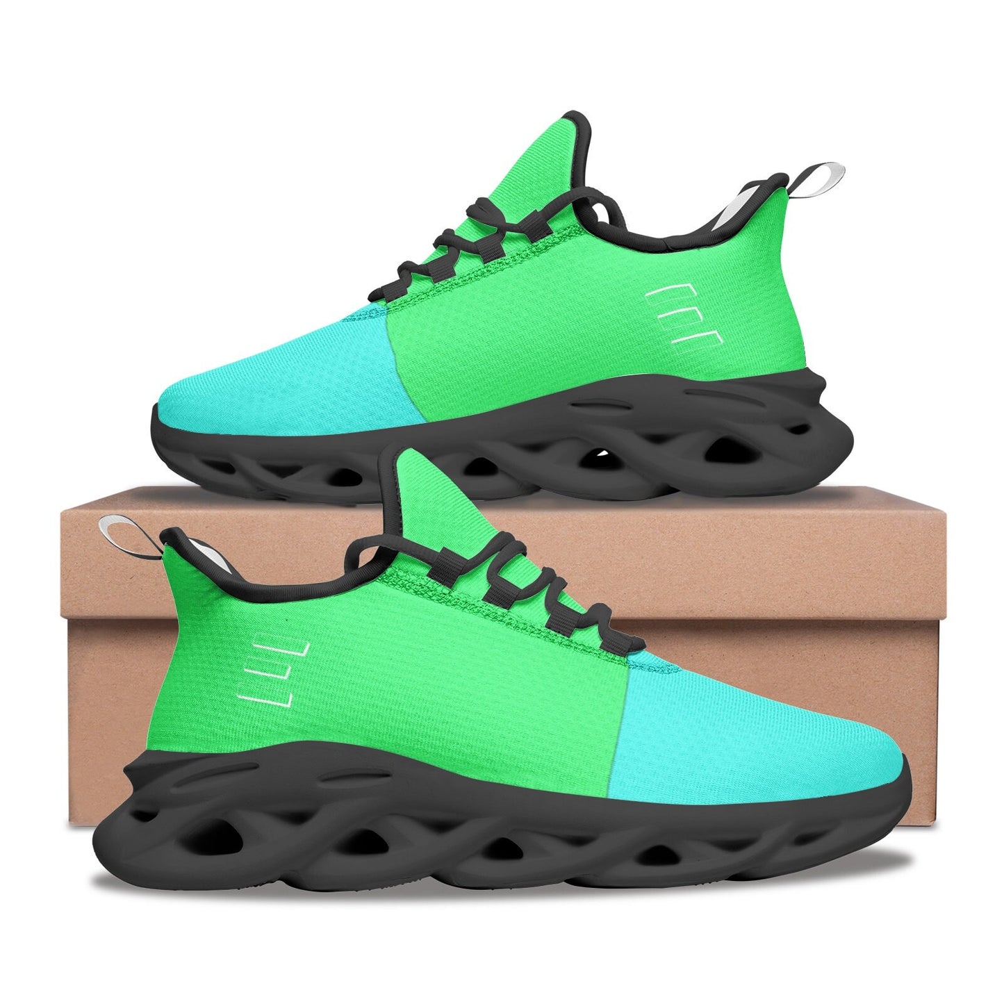 Bright Green Sneakers Unisex Green Sneakers