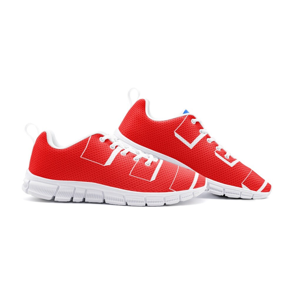 Red Lightweight Sneaker Athletic Sneakers