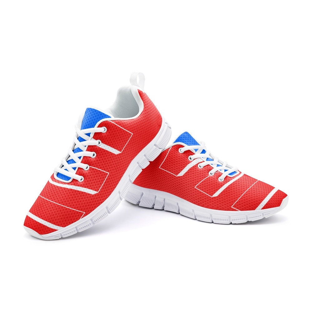Red Lightweight Sneaker Athletic Sneakers