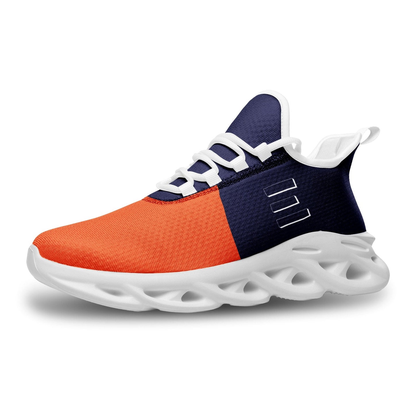 Blue and Orange Sneakers Unisex Sizes