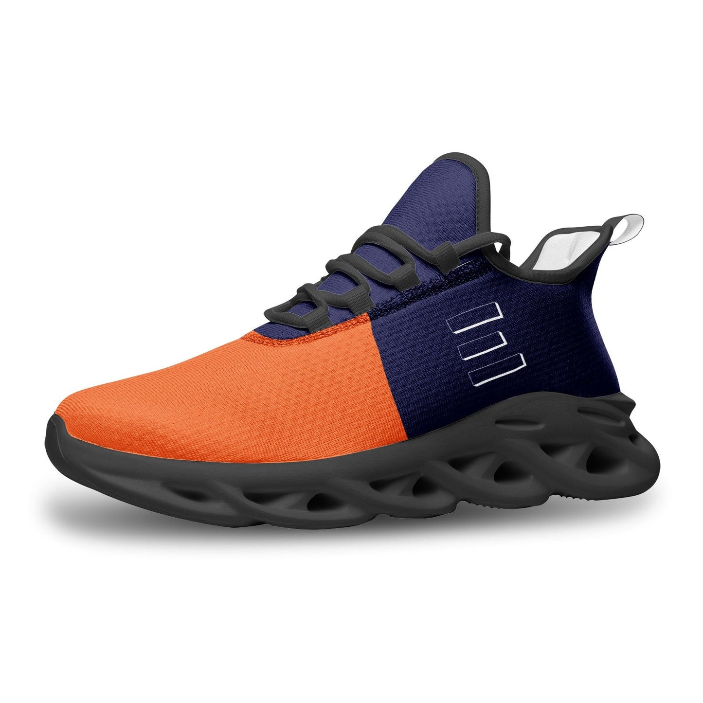 Blue and Orange Sneakers Unisex Sizes