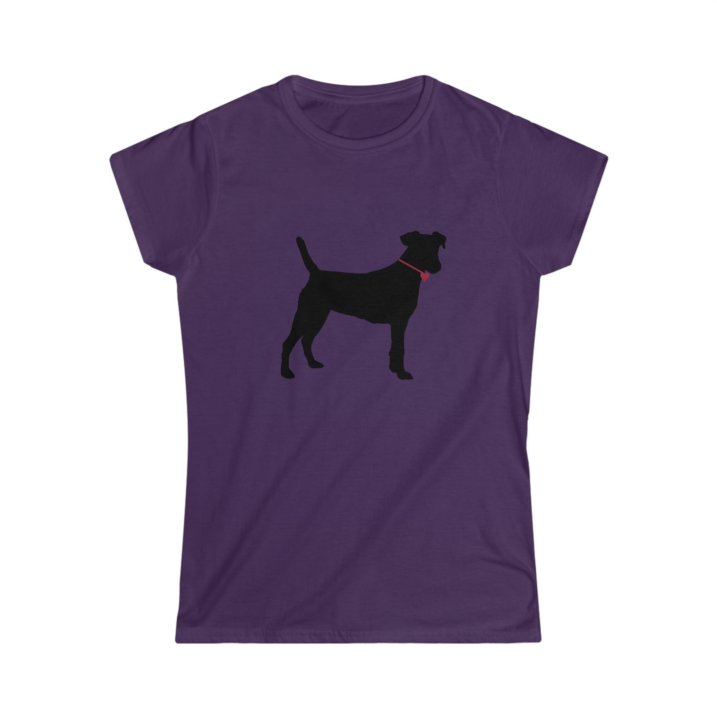 Women's Black Dog Softstyle Tee