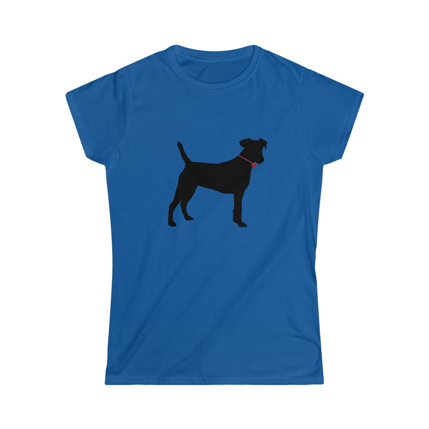 Women's Black Dog Softstyle Tee