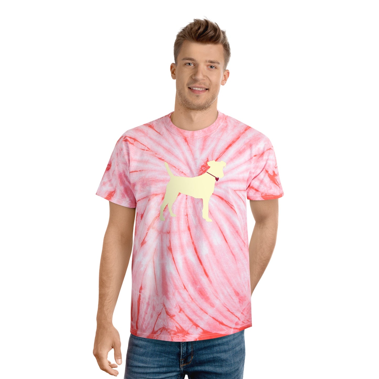 Yellow Dog Tie-Dye T-shirts