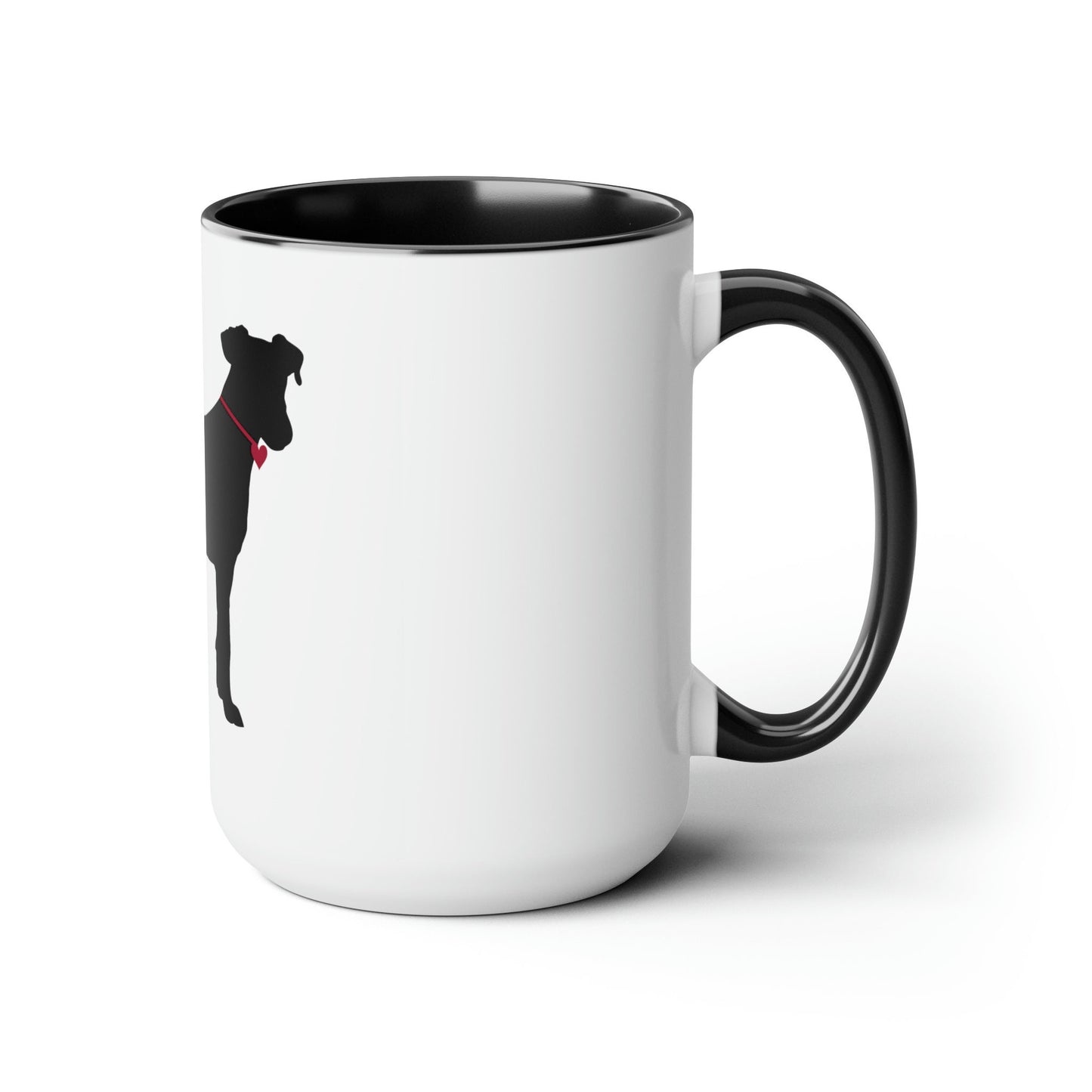 Black Dog Coffee Mugs, 15oz