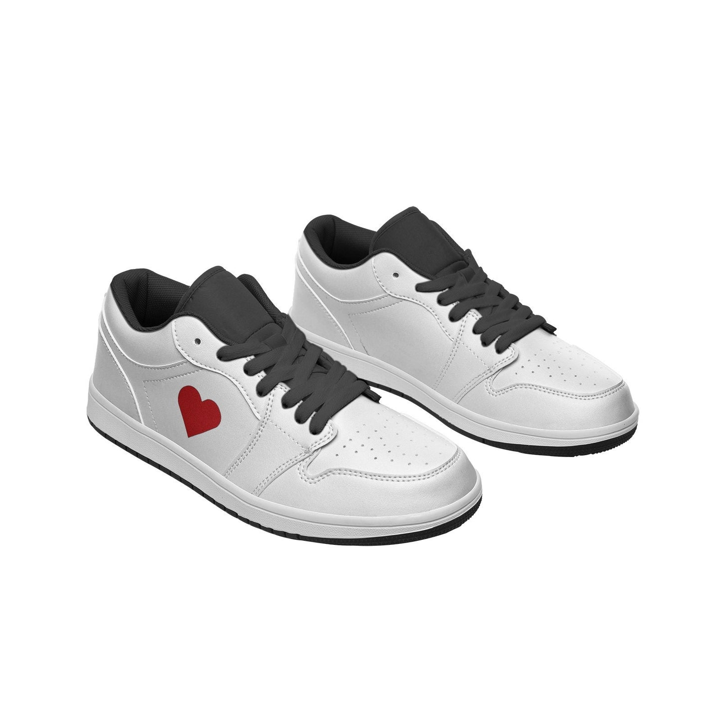 Unisex Low Top White Sneakers
