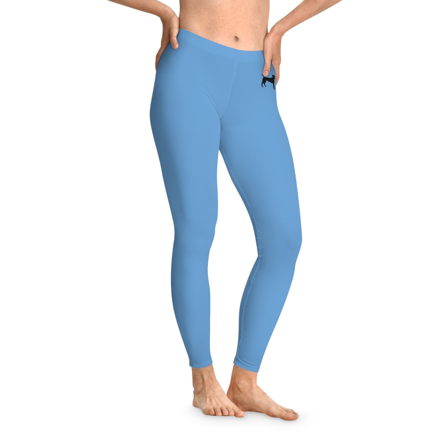 Stretchy Blue Leggings