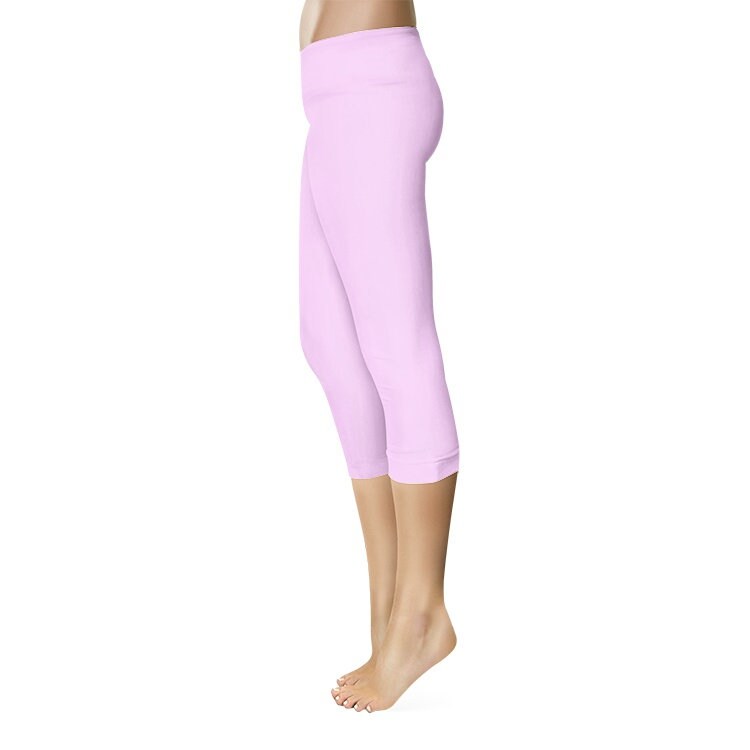 Pink Capri Leggings