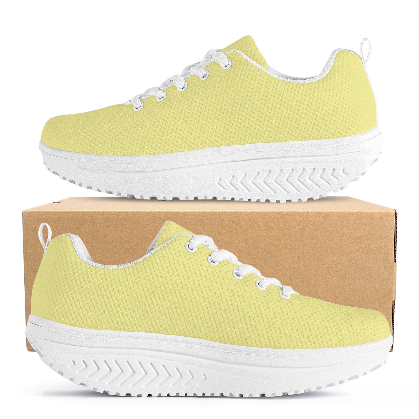 Women's Mesh Heightening Shaking Shoe