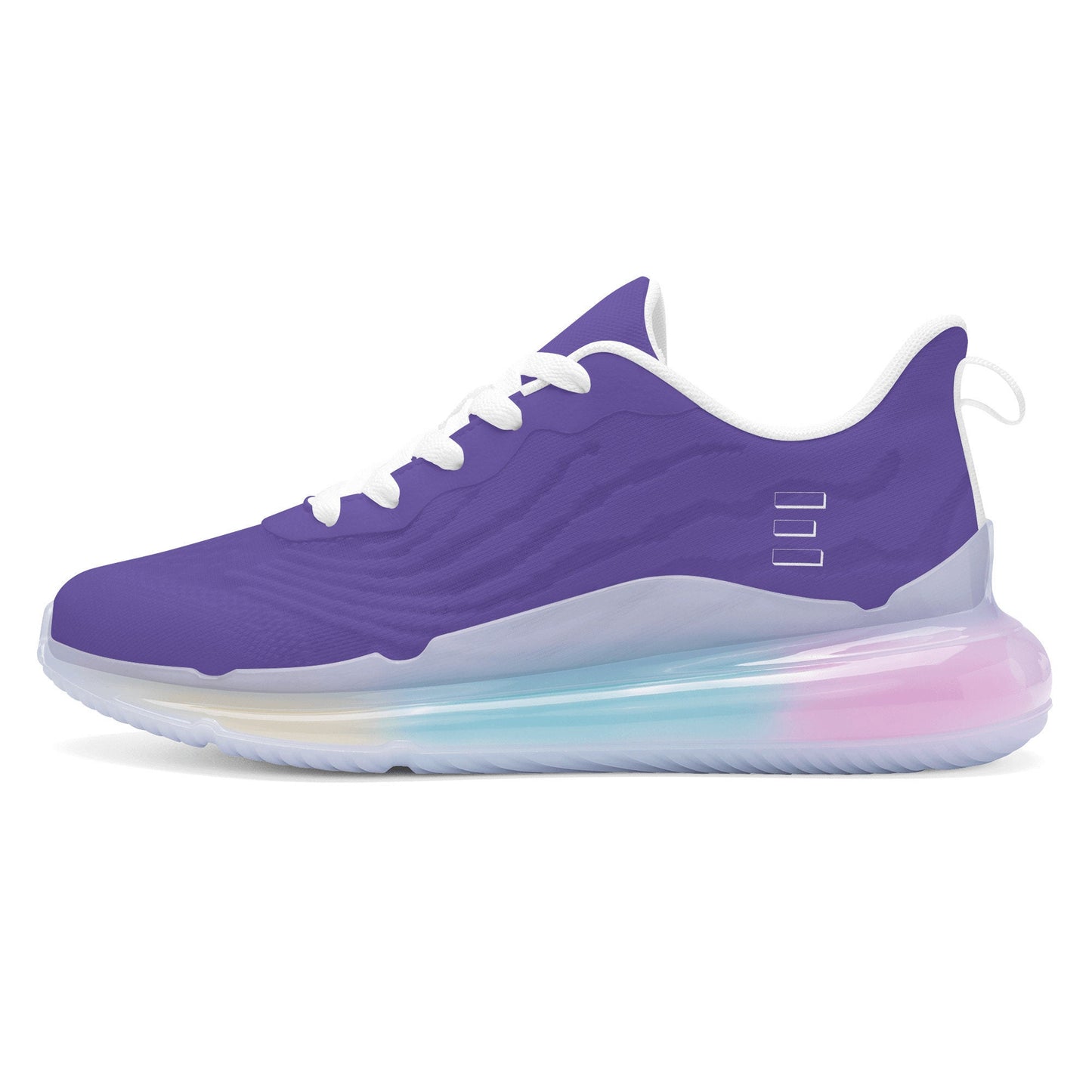 Ladies Purple Cushion Running Sneakers