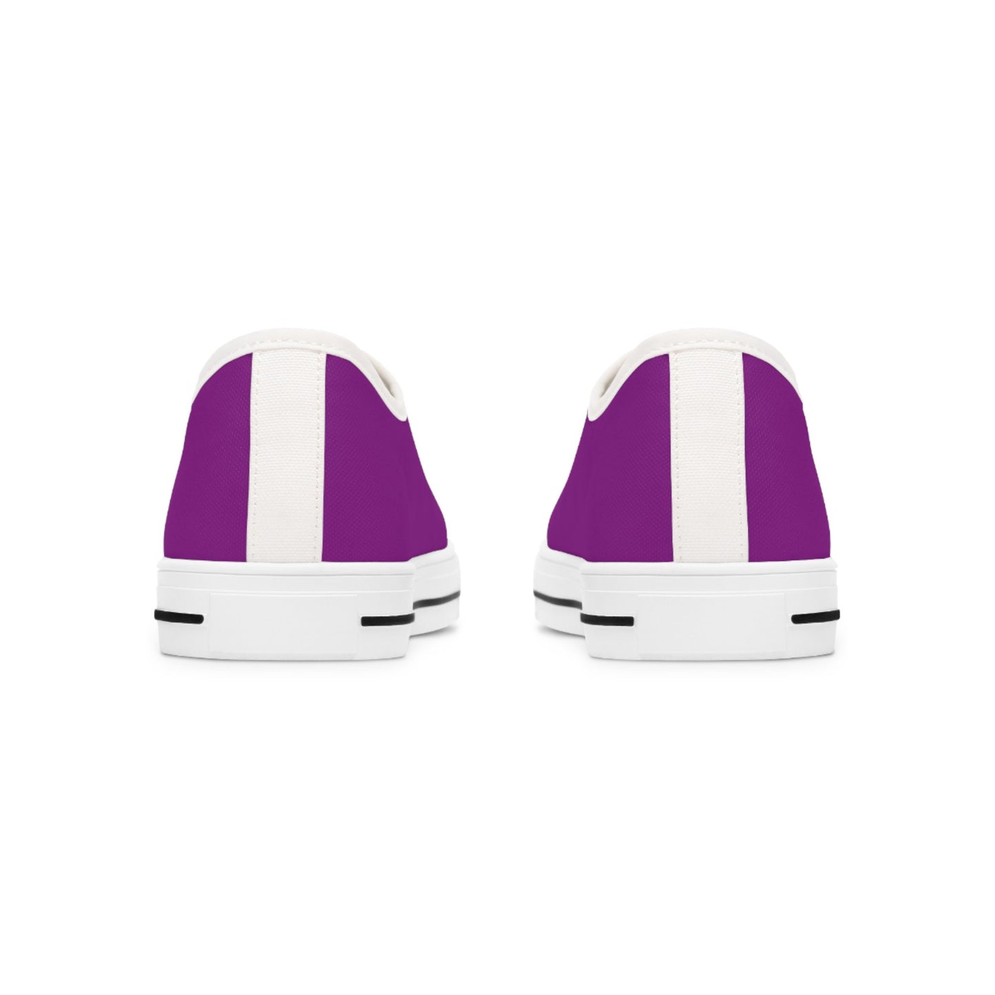 Women's Low Top Purple Sneakers