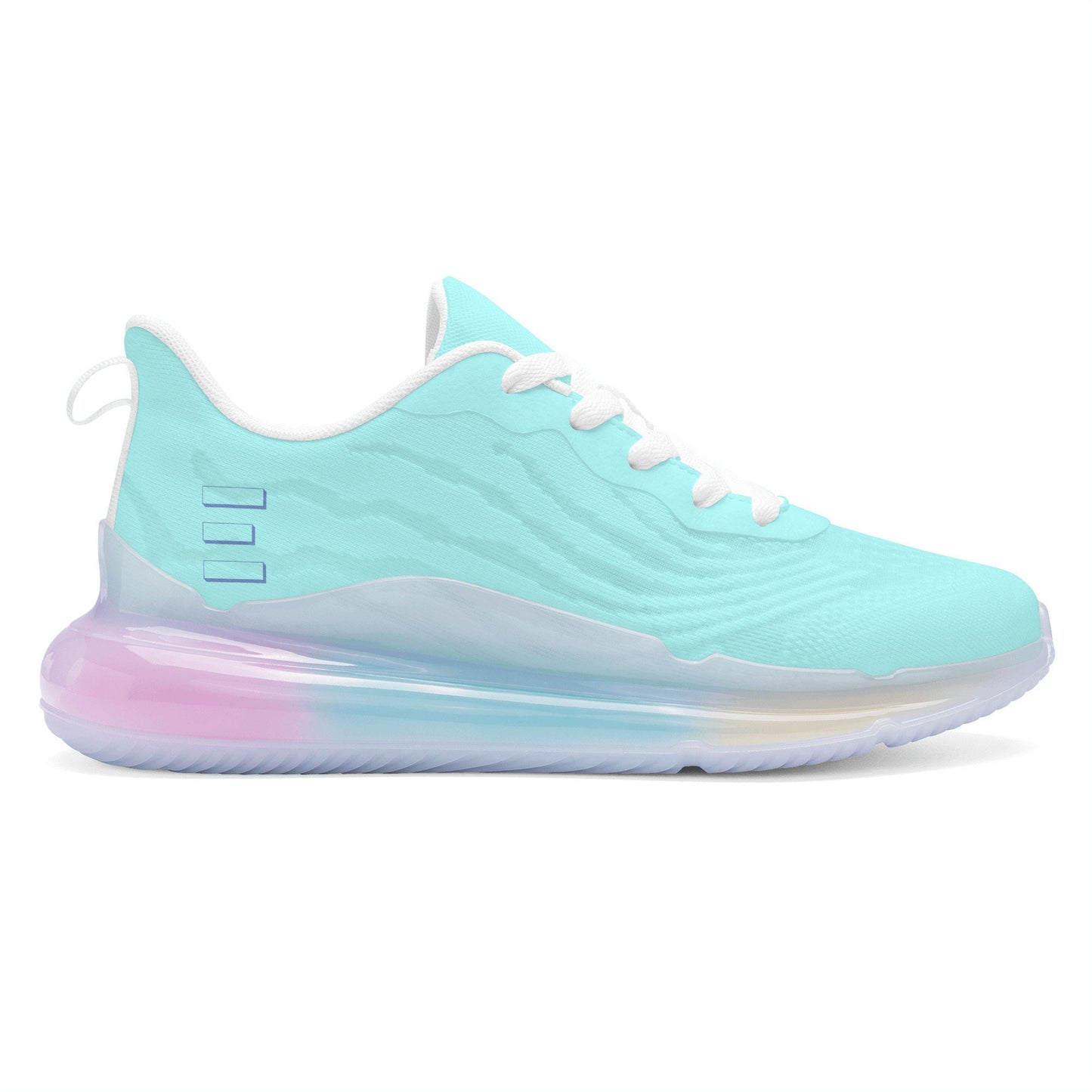 Women's Aqua Color Cushion Running Shoes