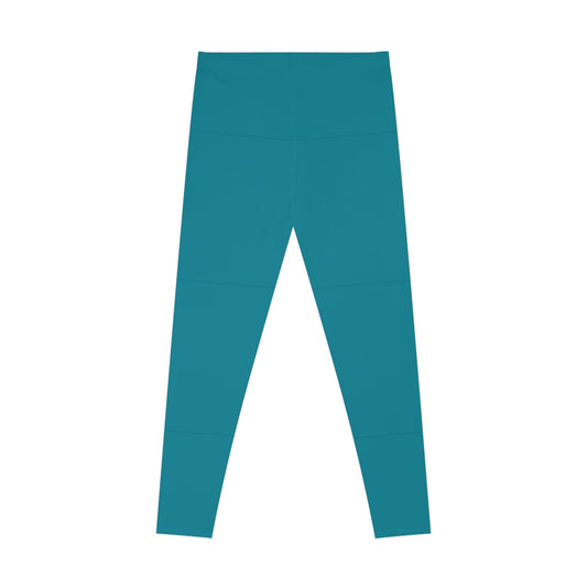 Aqua Stretchy Leggings