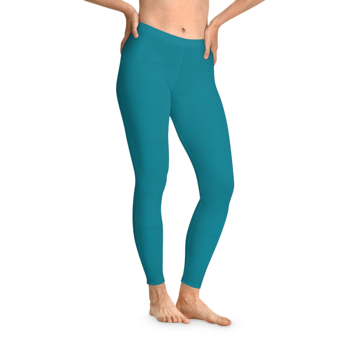 Aqua Stretchy Leggings