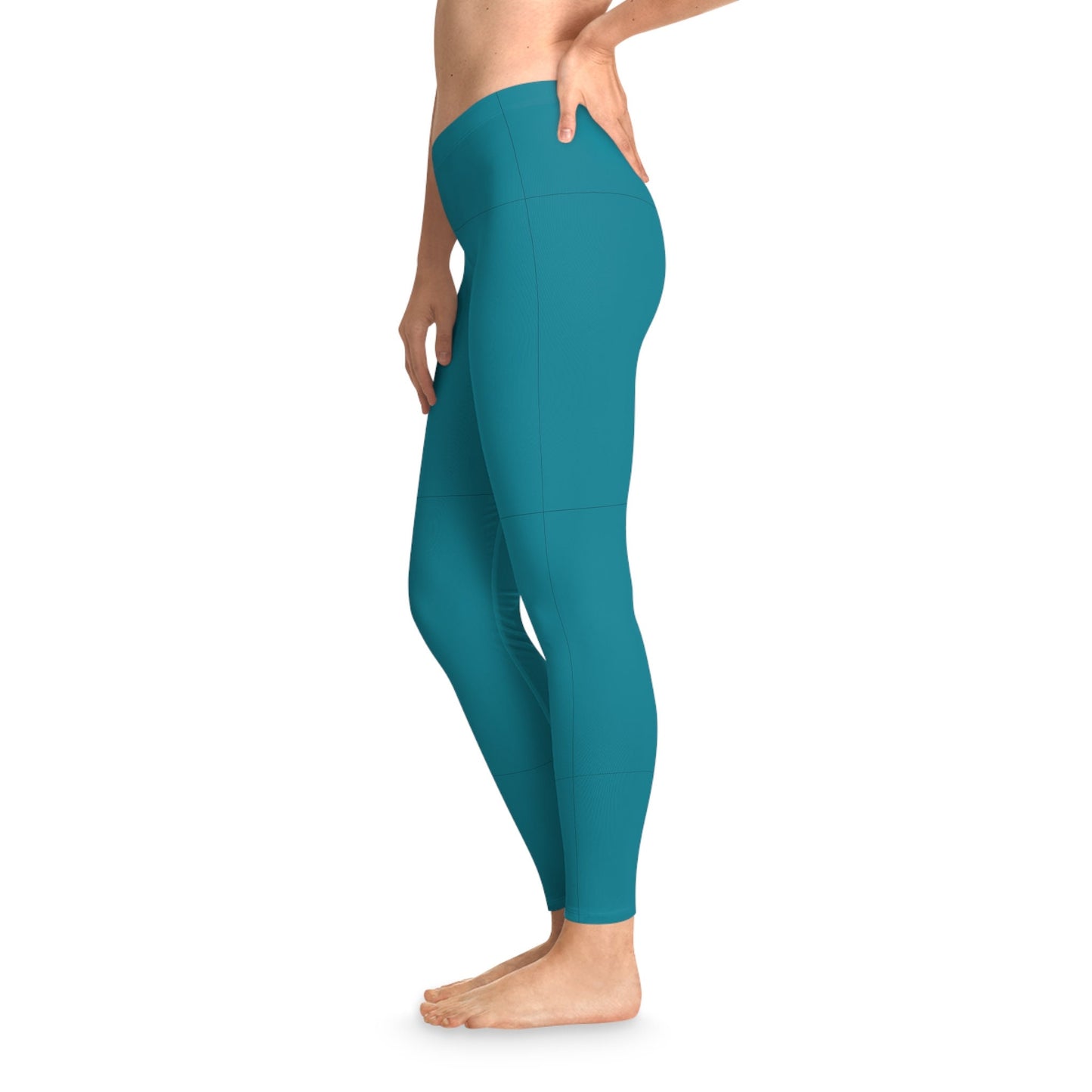 Aqua Stretchy Leggings