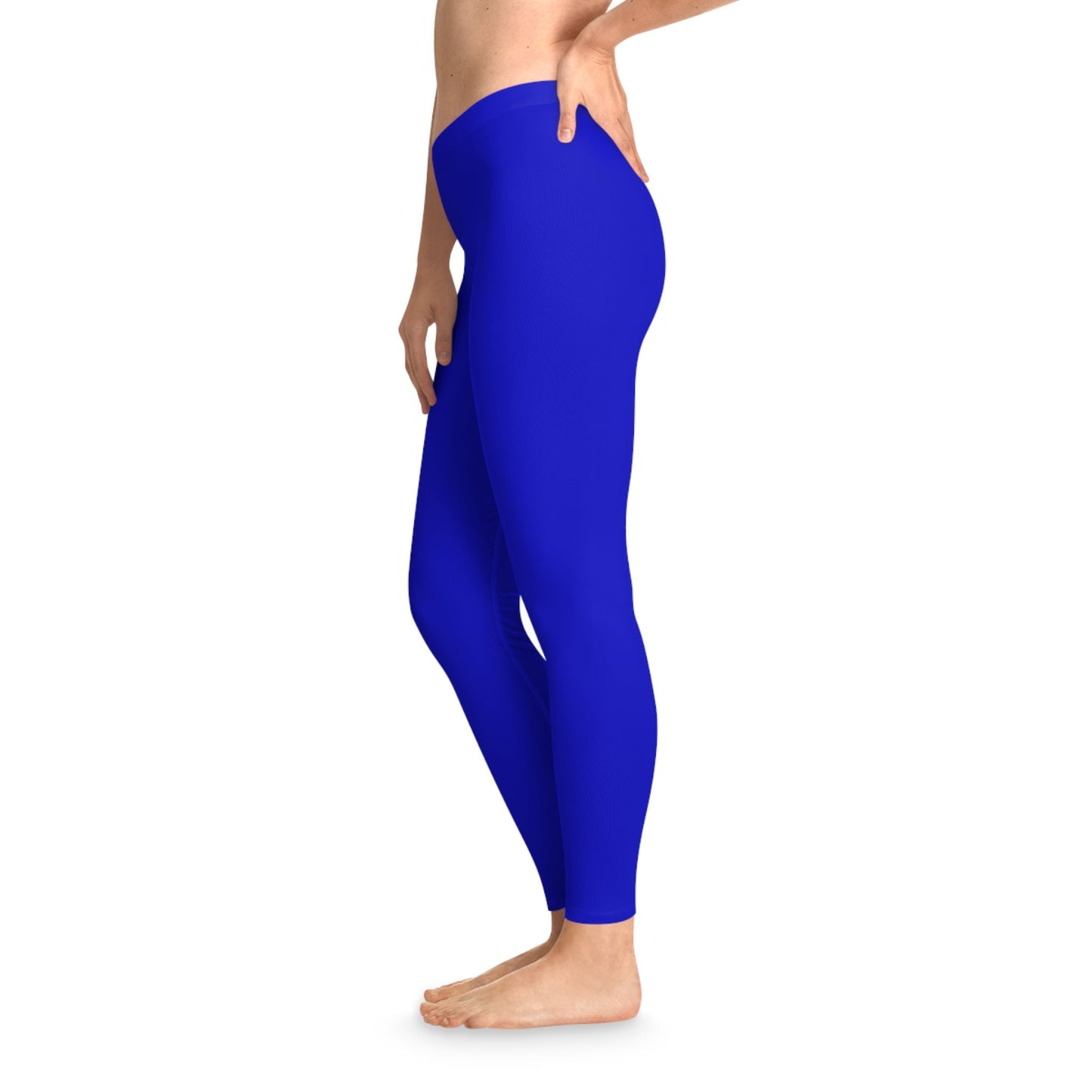 Blue Stretchy Leggings