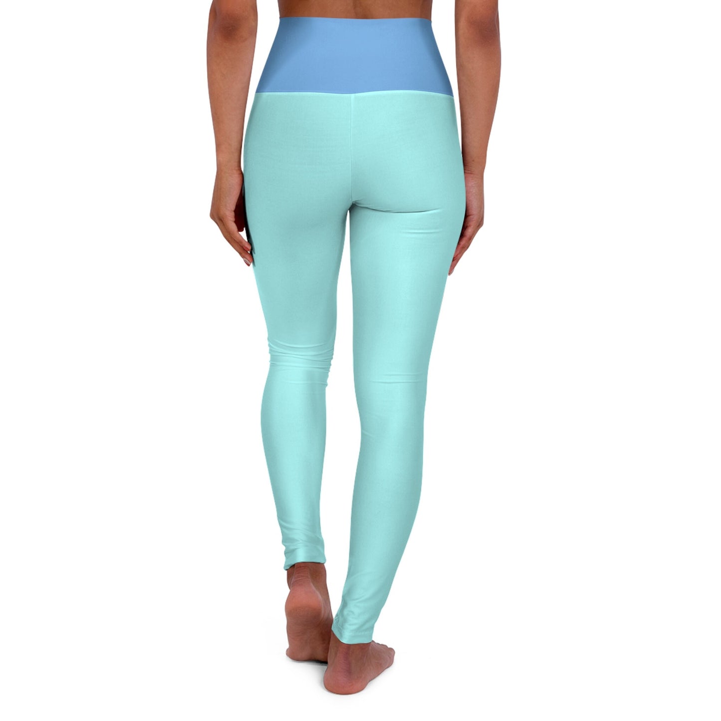 Skinny Fit Blue Leggings