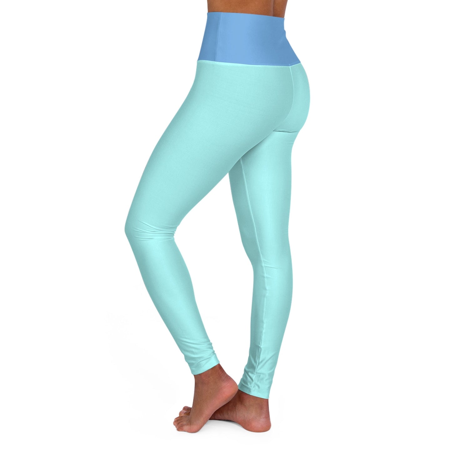 Skinny Fit Blue Leggings