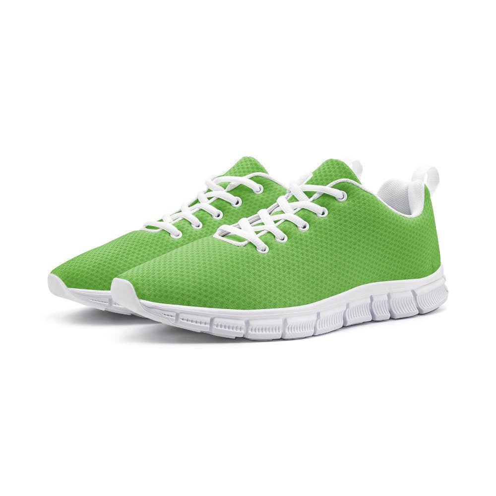 Bright Green Sneakers Lightweight Sneakers Unisex Sizes